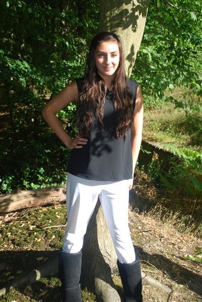 Teenage Slim Leg Trousers - UPF 50+, Age 11-16-zoom-3