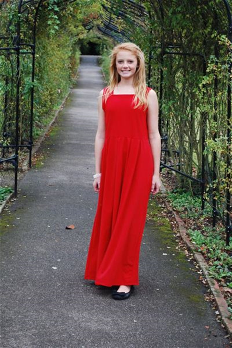 Teenage Pleated Summer Dress - UPF 50+, Age 11-16-zoom-