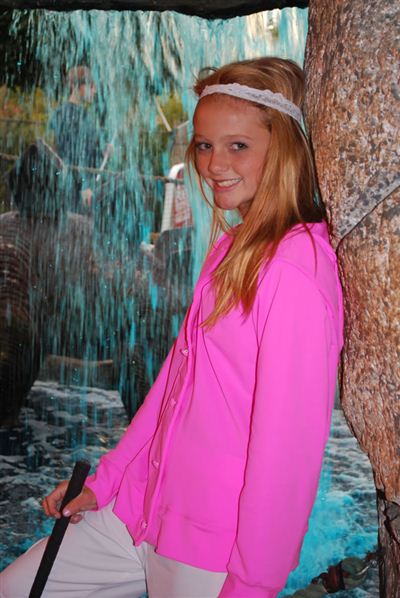 Teenage Unisex Long Sleeve Hooded Cardigan - UPF 50+, Age 11-16-1