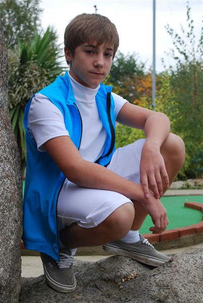 Teenage Unisex Sleeveless Tracksuit Top - UPF 50+, Age 11-16-zoom-3