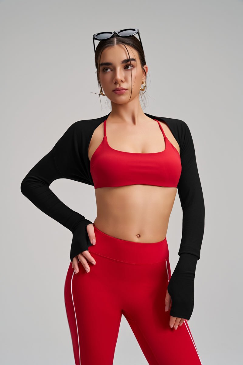 Thumbhole Fitness Bolero UPF 50+-zoom-3