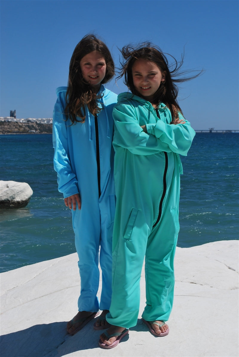 Unisex Sun Protective Onesies - UPF 50+, Age 11-16-zoom-6