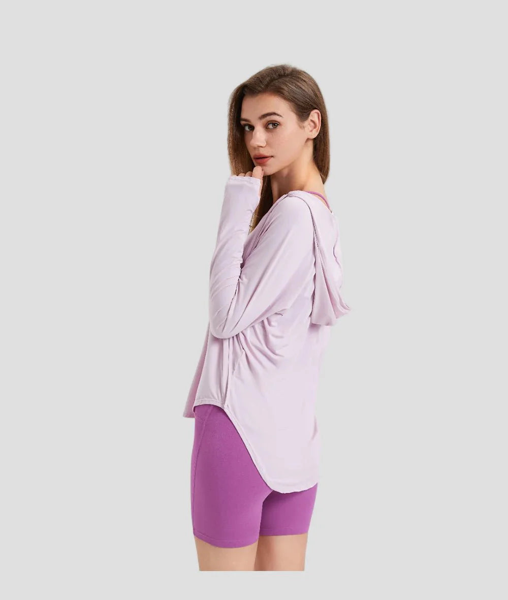 UPF 50+ Hooded Active Top-6