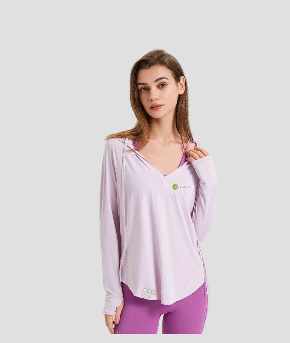 UPF 50+ Hooded Active Top-zoom-5