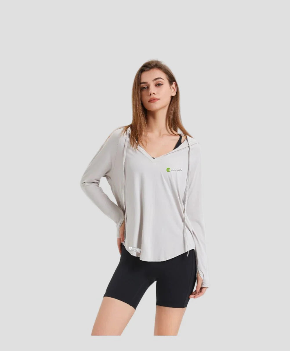 UPF 50+ Hooded Active Top-zoom-3