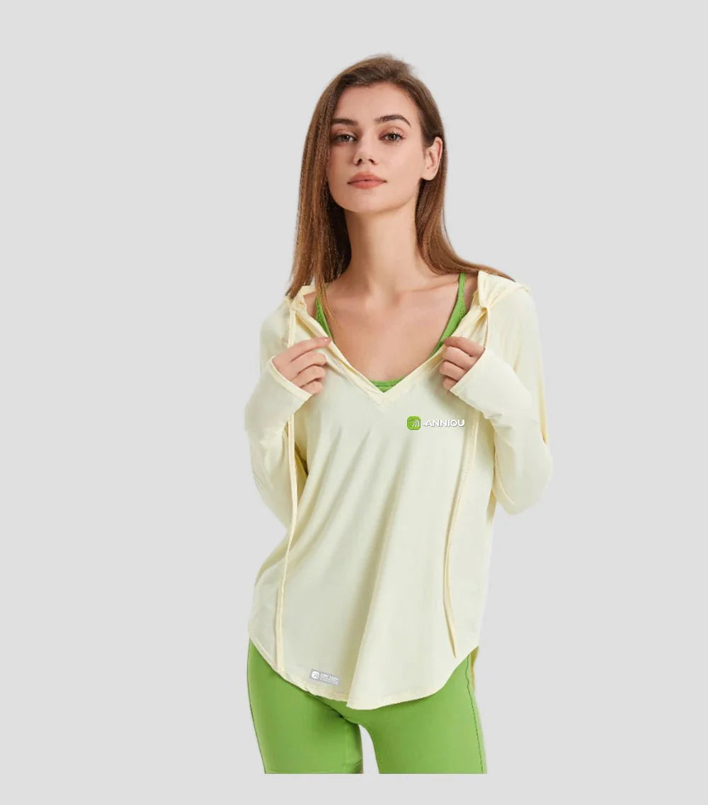 UPF 50+ Hooded Active Top-zoom-7