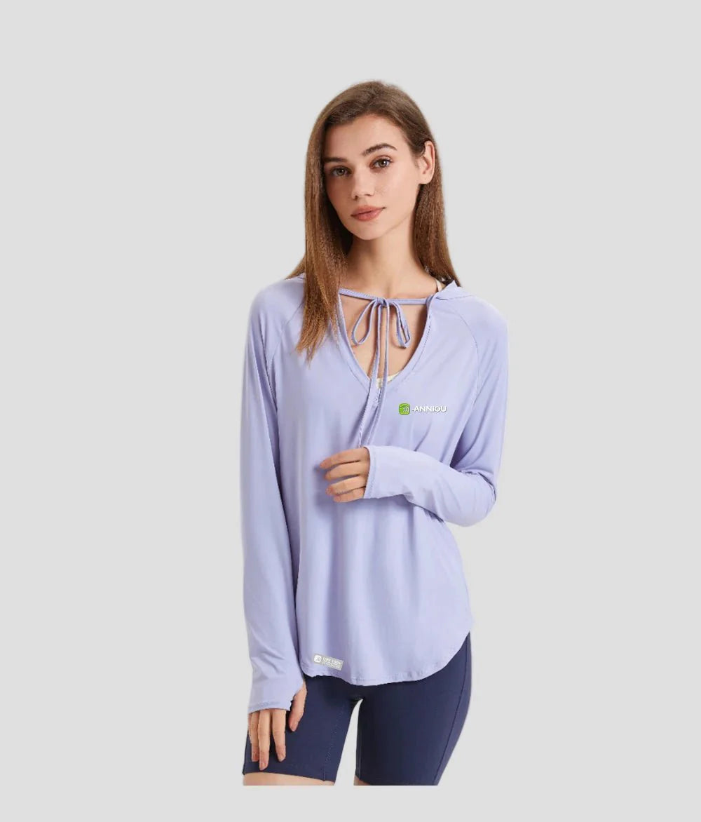 UPF 50+ Hooded Active Top-zoom-4