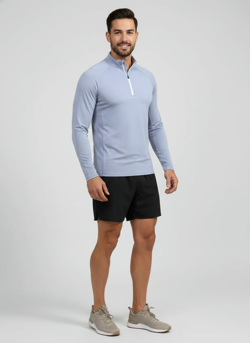 UPF 50 Quarter Zip Sweatshirt-zoom-