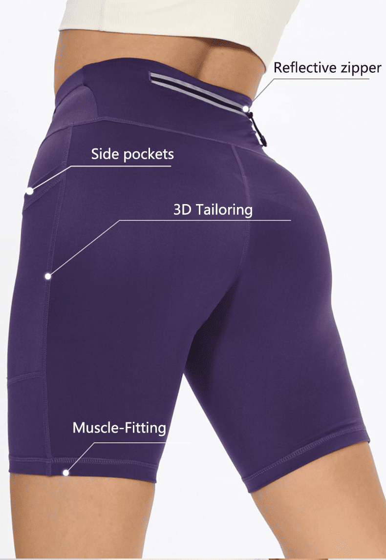 UPF 50+ Compression Sports Shorts-2