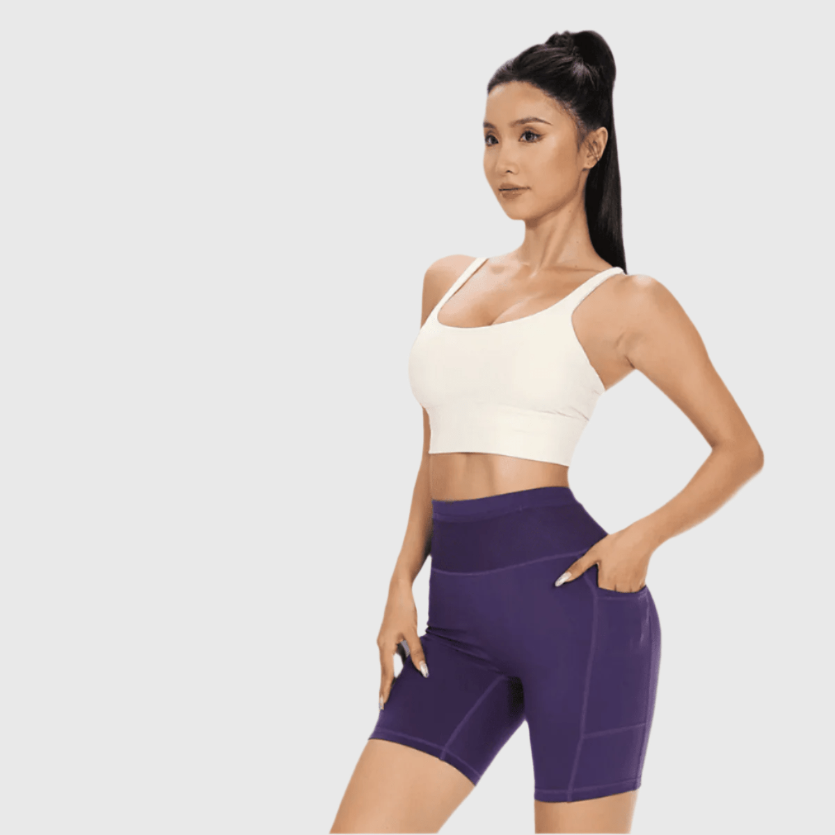 UPF 50+ Compression Sports Shorts-zoom-3