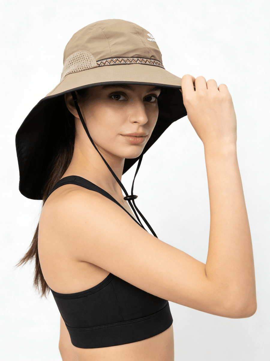 UPF 50+ Cycling Sun Hat-1