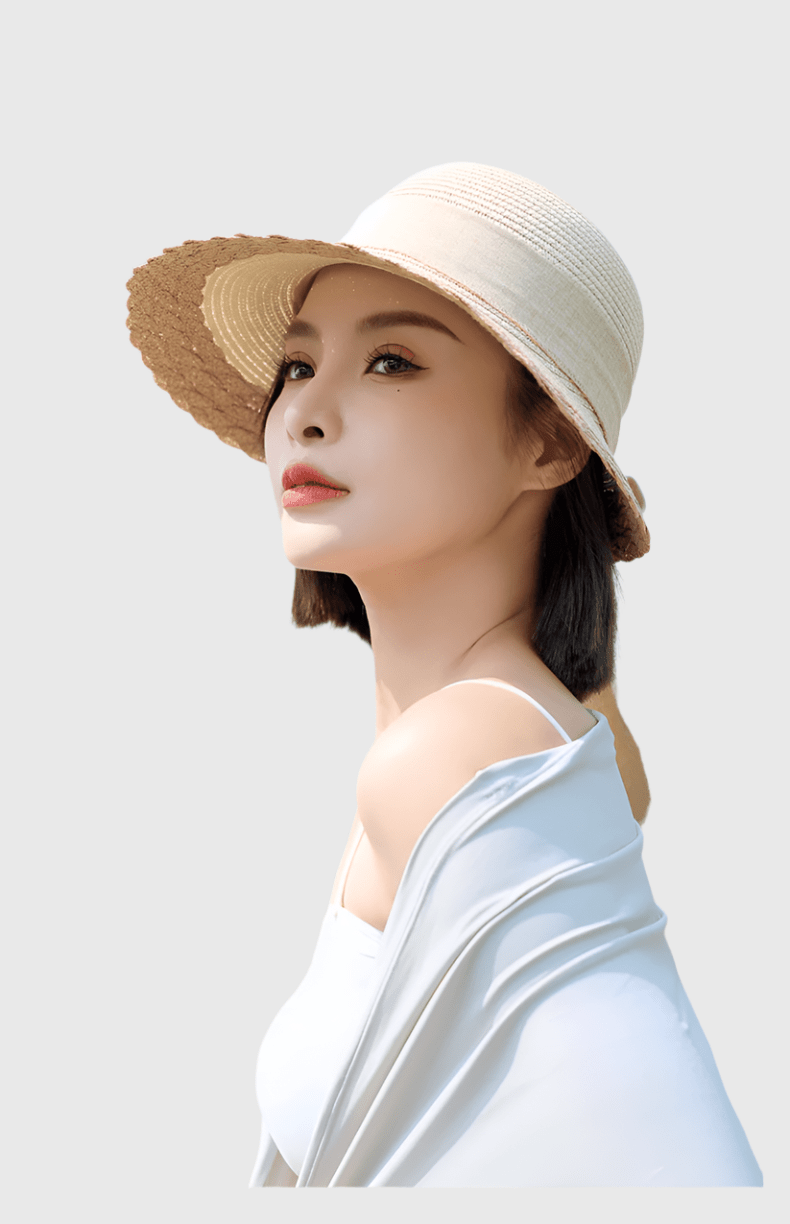 UPF 50+ French Straw Hat-zoom-2