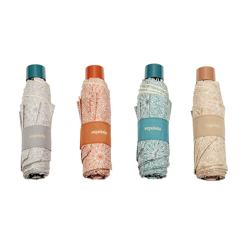 Ezpeleta Patterned UV Compact Umbrella - Canopy Span 87cm-zoom-1