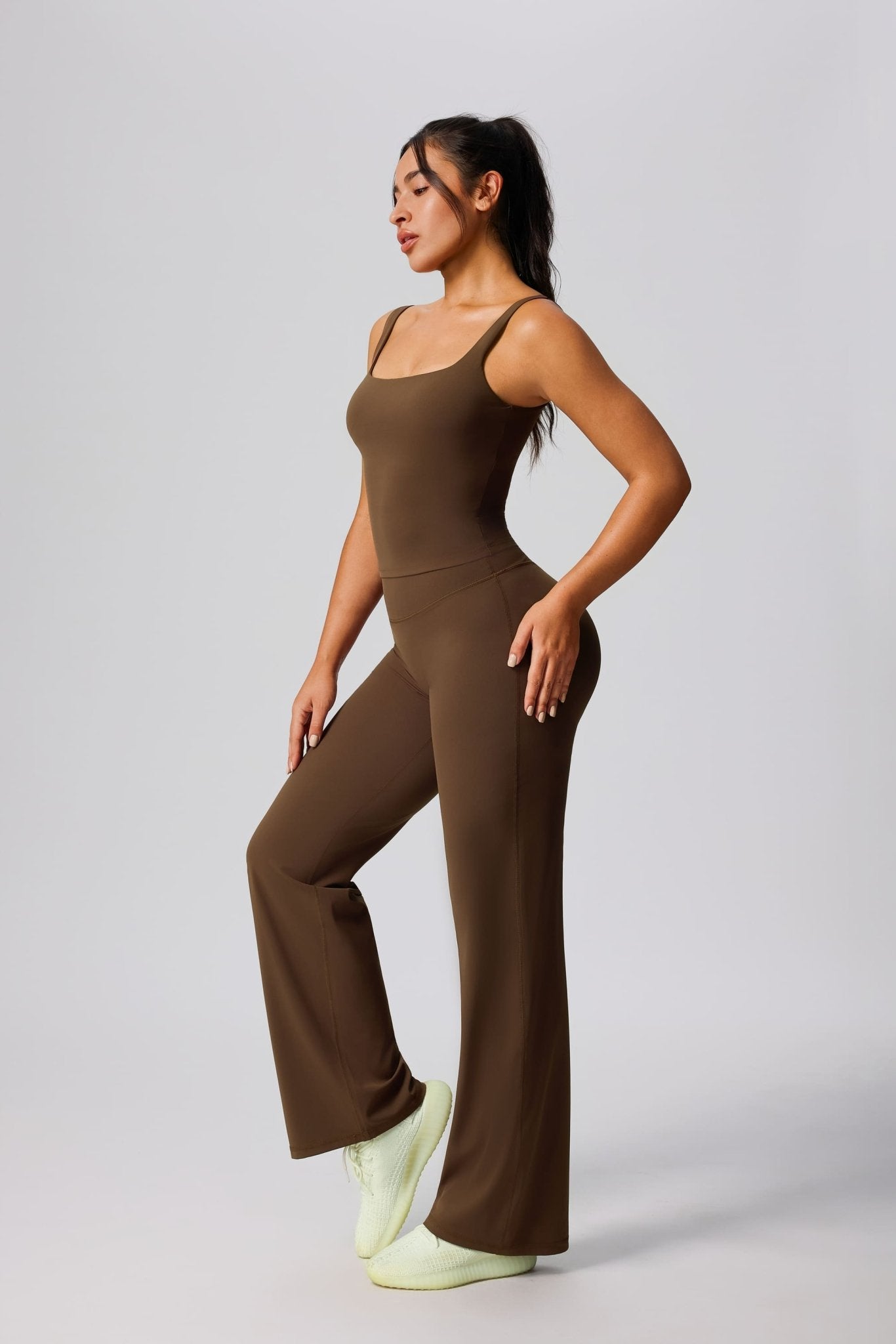 UPF 50+ High Waist Yoga Pants-15