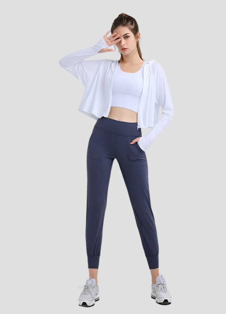 UPF 50+ Hooded Cropped Shirt-9