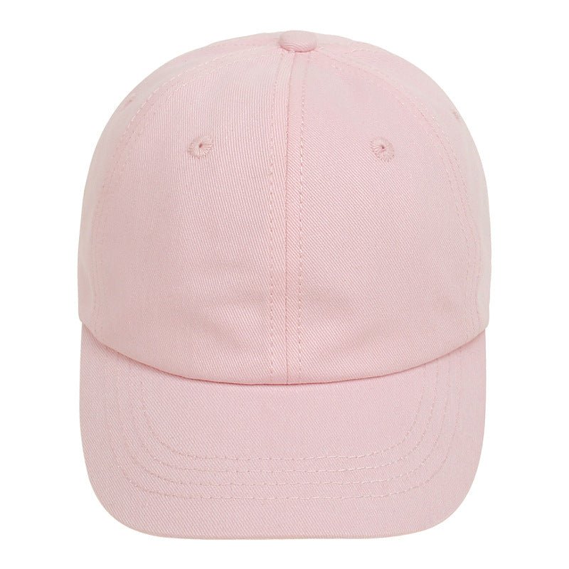 UPF 50+ Kids Cotton Baseball Cap-zoom-