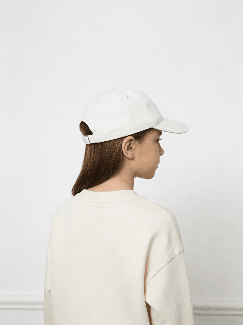 UPF 50+ Kids Cotton Baseball Cap-zoom-
