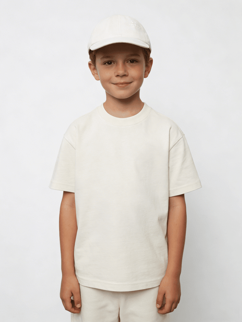 UPF 50+ Kids Cotton Baseball Cap-zoom-