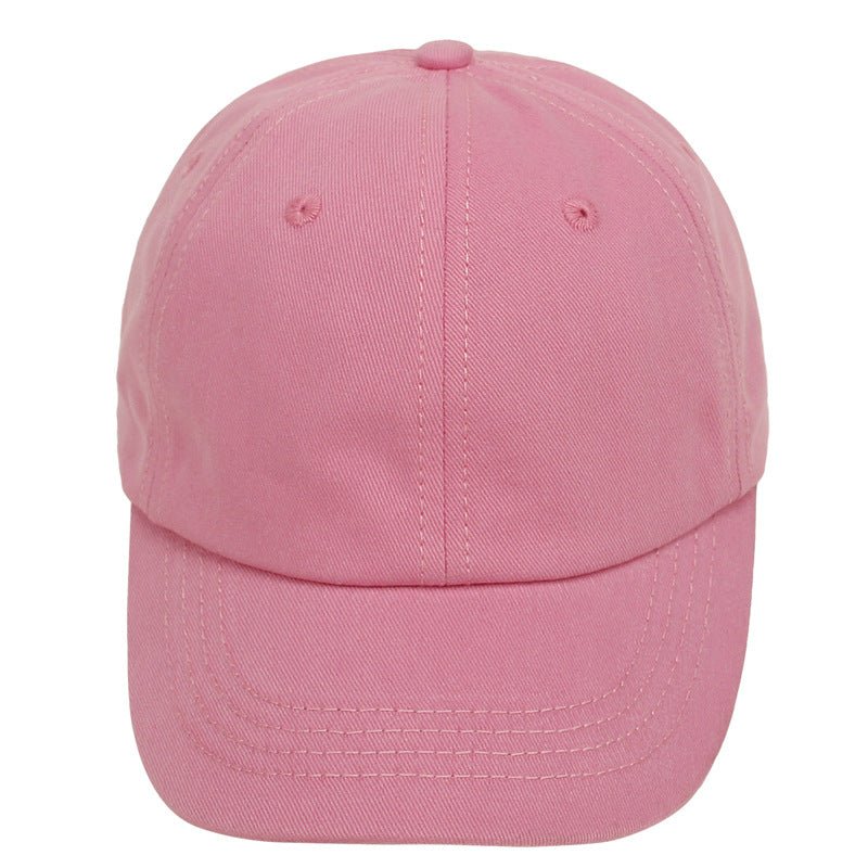 UPF 50+ Kids Cotton Baseball Cap-zoom-