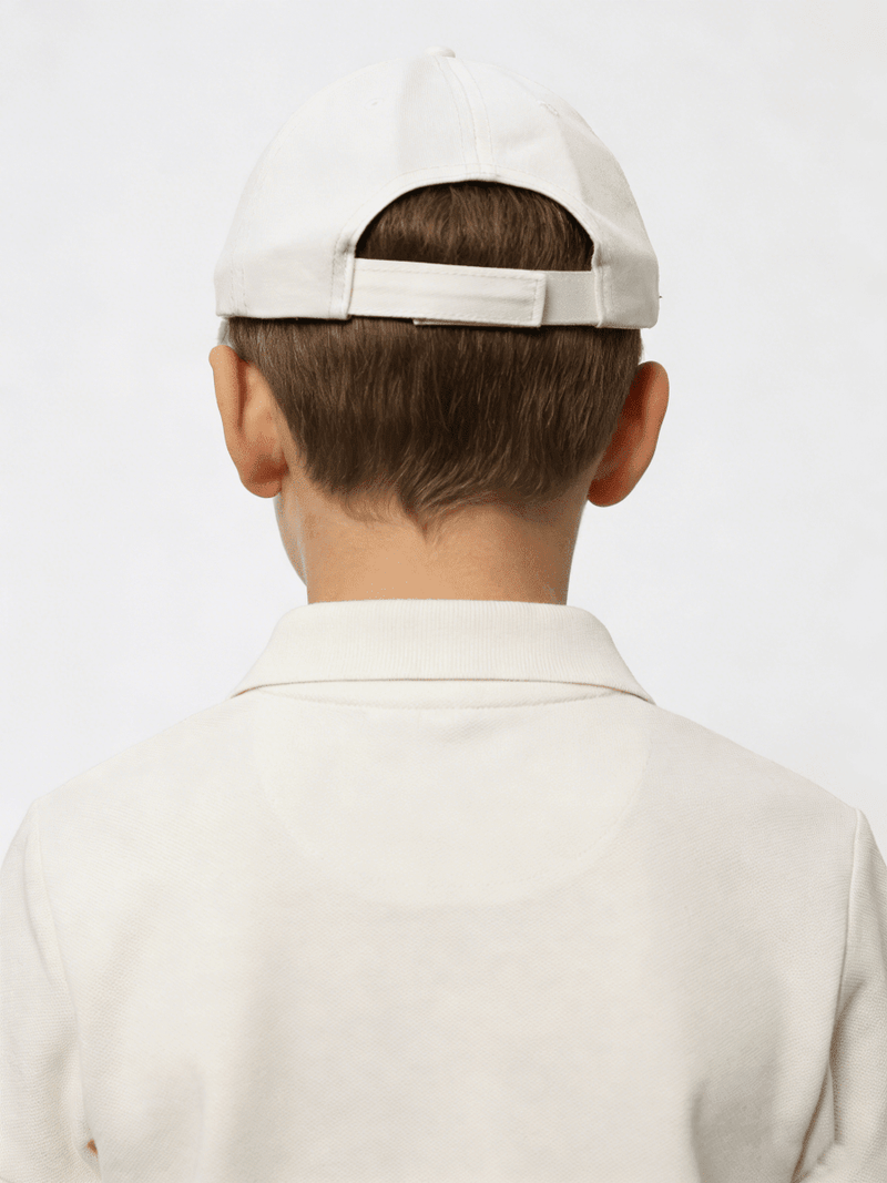 UPF 50+ Kids Cotton Baseball Cap-zoom-