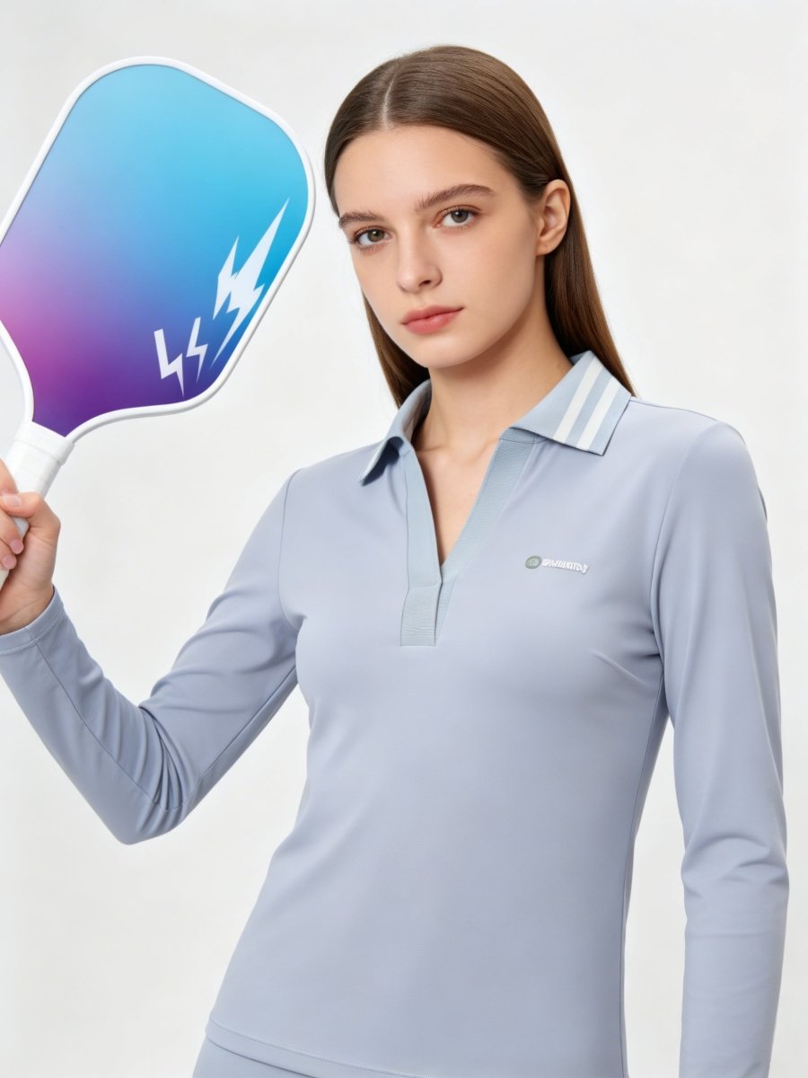 UPF 50+ Long-Sleeve Pickleball Polo-1