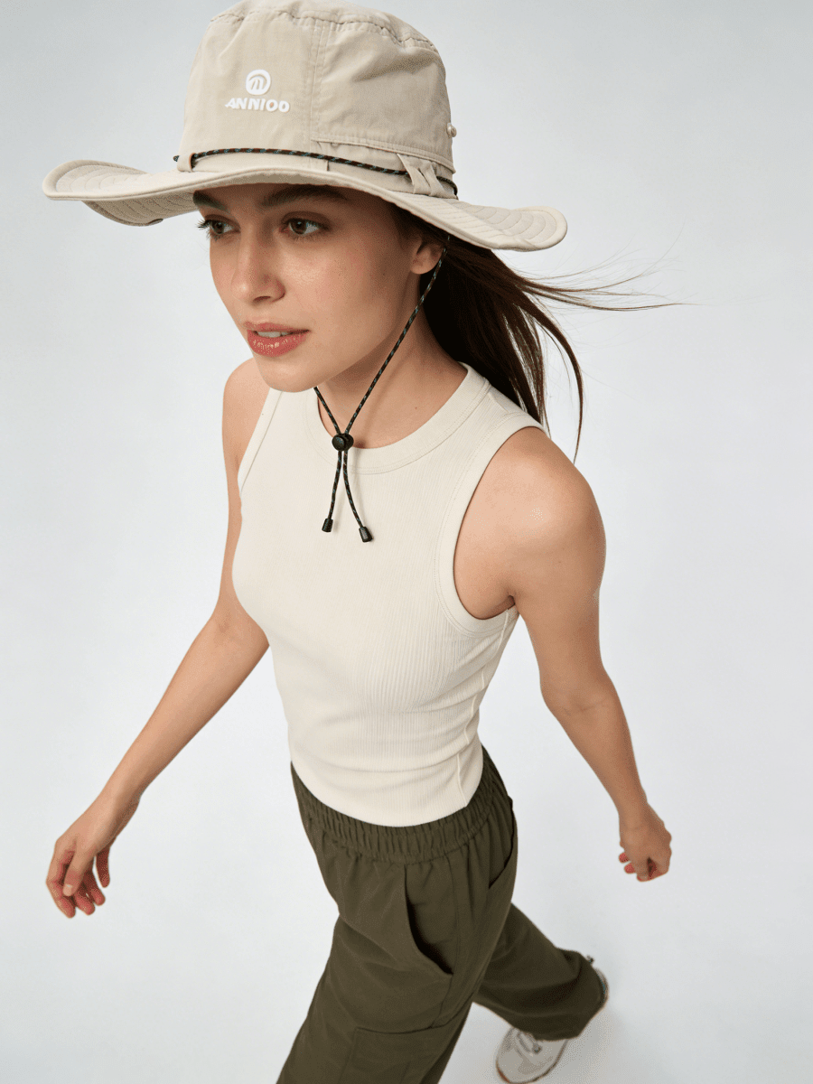 UPF 50+ Packable Hiking Sun Hat-zoom-2