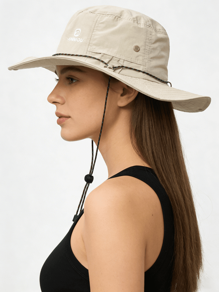 UPF 50+ Packable Hiking Sun Hat-3