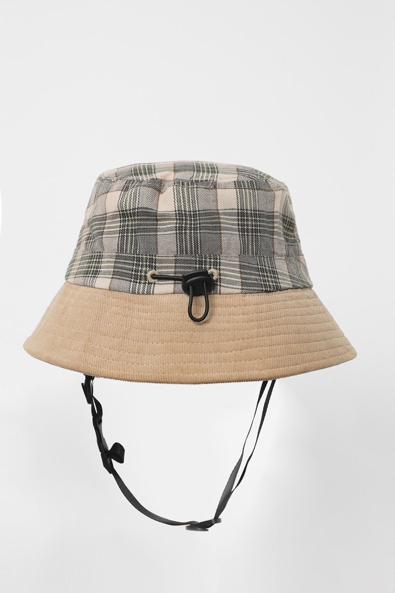 UPF 50+ Plaid Bucket Hat-zoom-7