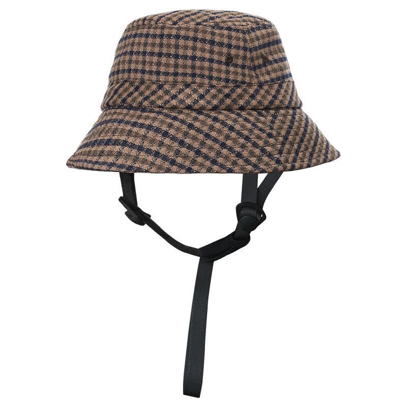 UPF 50+ Plaid Bucket Hat-zoom-19