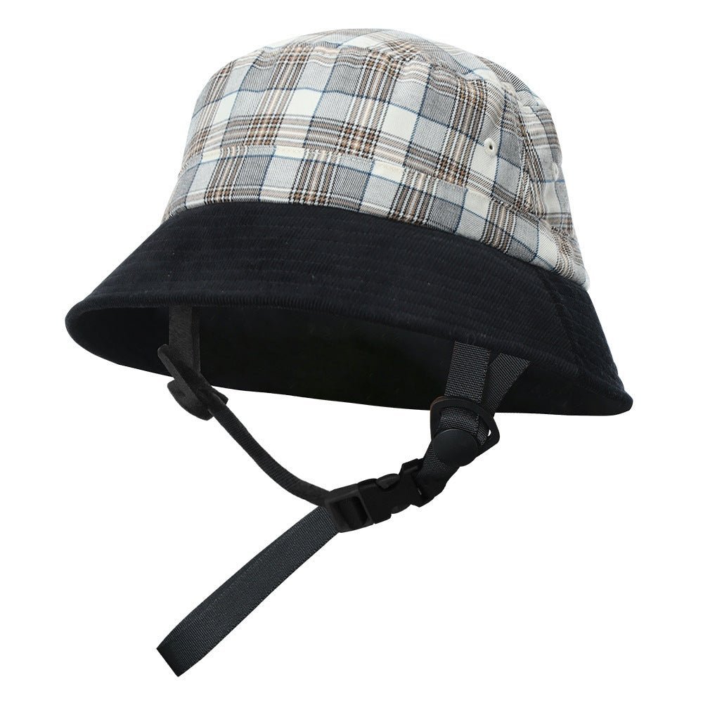 UPF 50+ Plaid Bucket Hat-18
