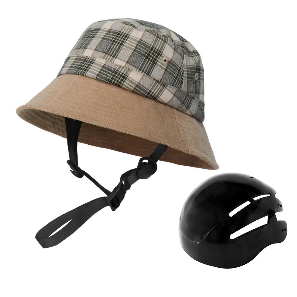 UPF 50+ Plaid Bucket Hat-27