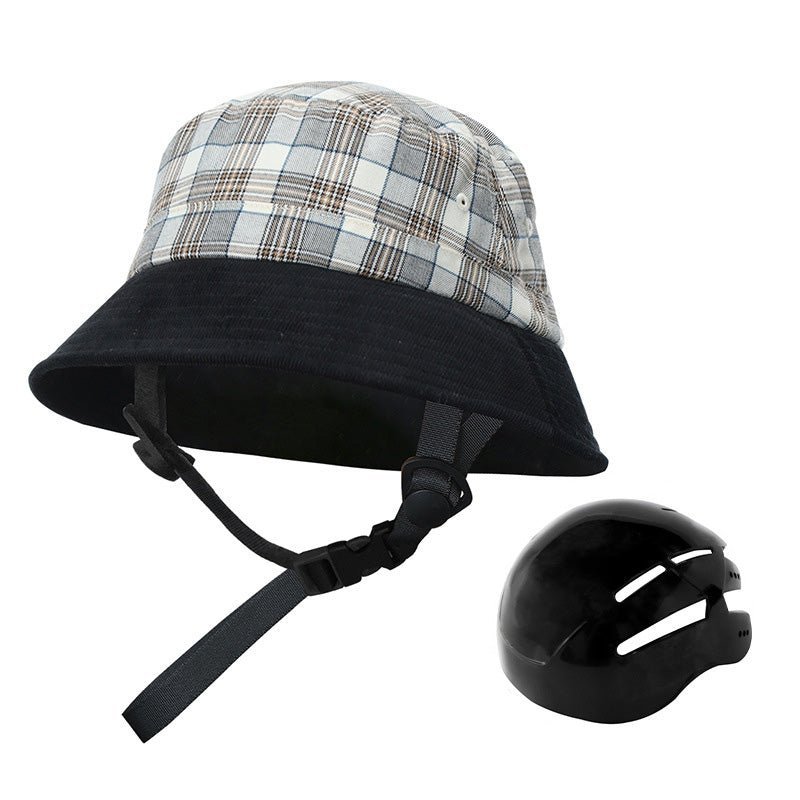 UPF 50+ Plaid Bucket Hat-24