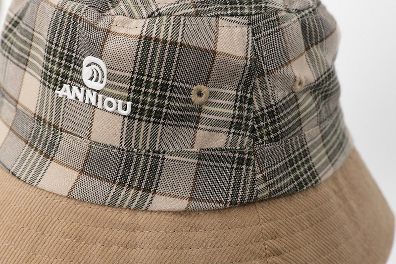 UPF 50+ Plaid Bucket Hat-zoom-