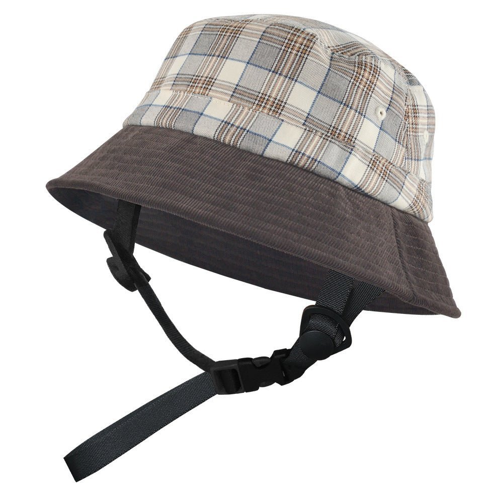 UPF 50+ Plaid Bucket Hat-21