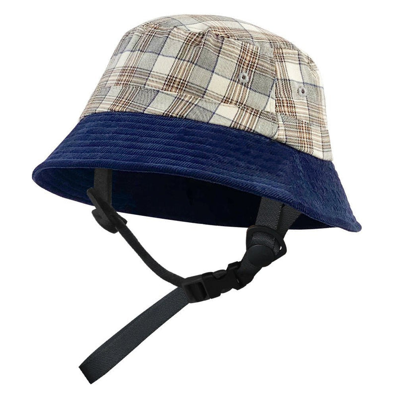UPF 50+ Plaid Bucket Hat-zoom-