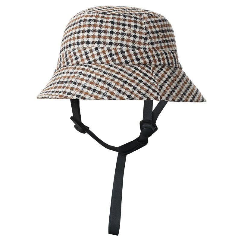 UPF 50+ Plaid Bucket Hat-zoom-