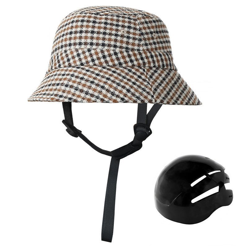 UPF 50+ Plaid Bucket Hat-zoom-25
