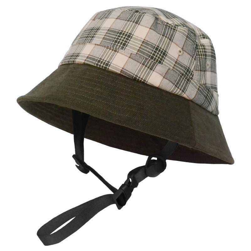 UPF 50+ Plaid Bucket Hat-zoom-14