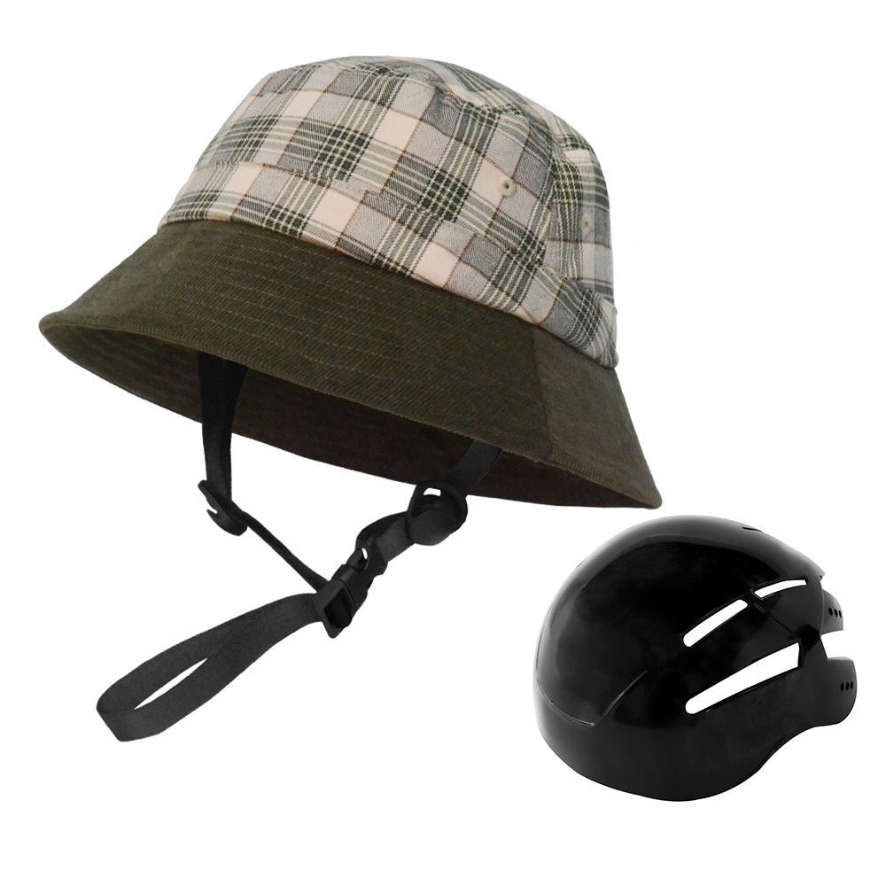 UPF 50+ Plaid Bucket Hat-zoom-28