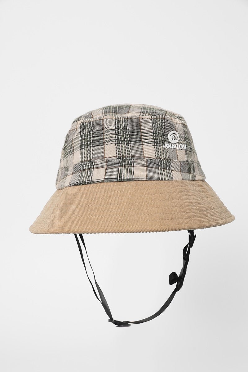 UPF 50+ Plaid Bucket Hat-5