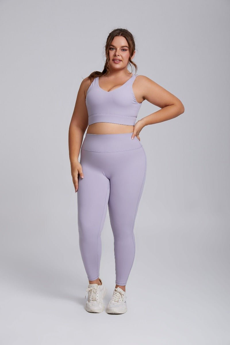 UPF 50+ Plus Size Yoga Pants-4
