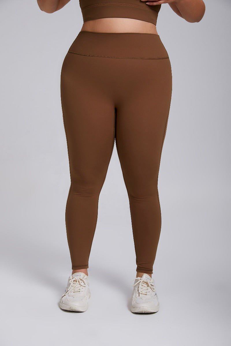 UPF 50+ Plus Size Yoga Pants-17