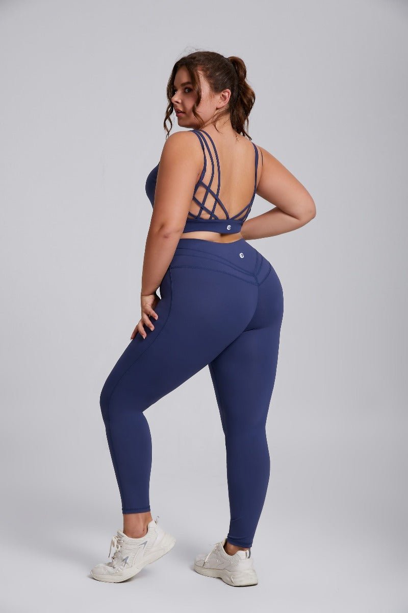 UPF 50+ Plus Size Yoga Pants-zoom-9
