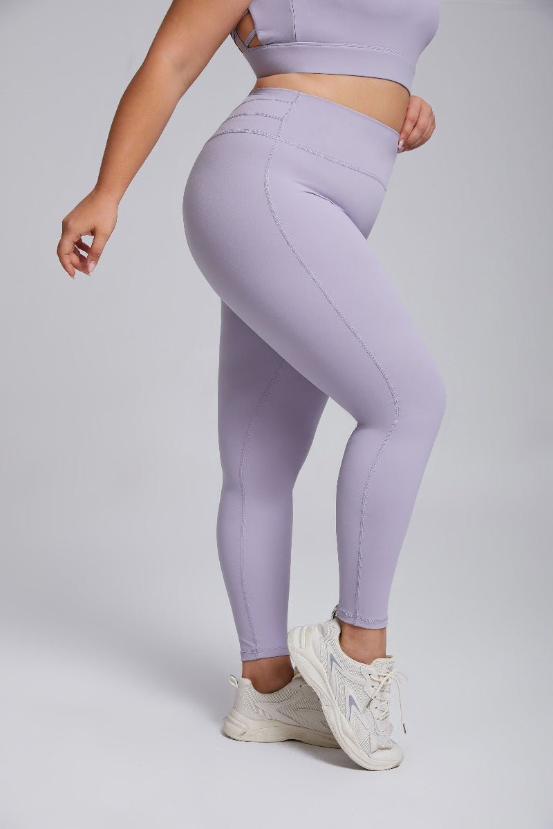UPF 50+ Plus Size Yoga Pants-1