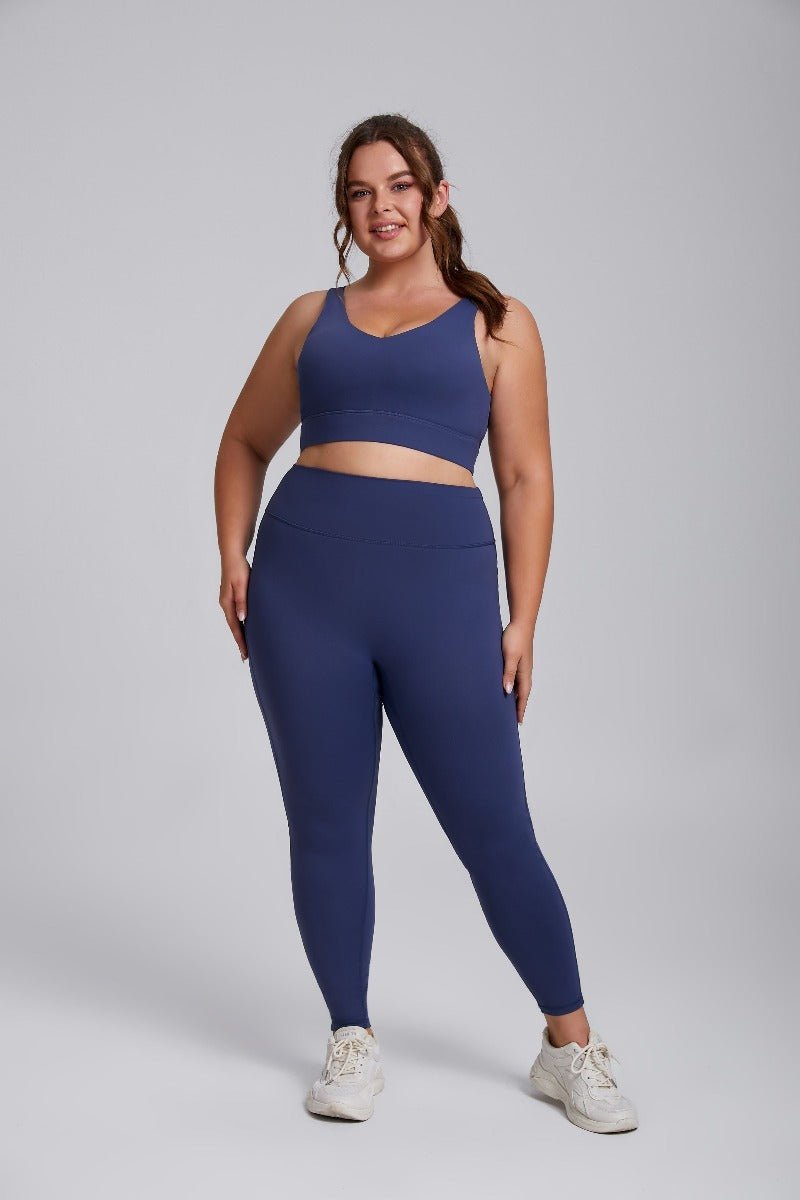 UPF 50+ Plus Size Yoga Pants-10