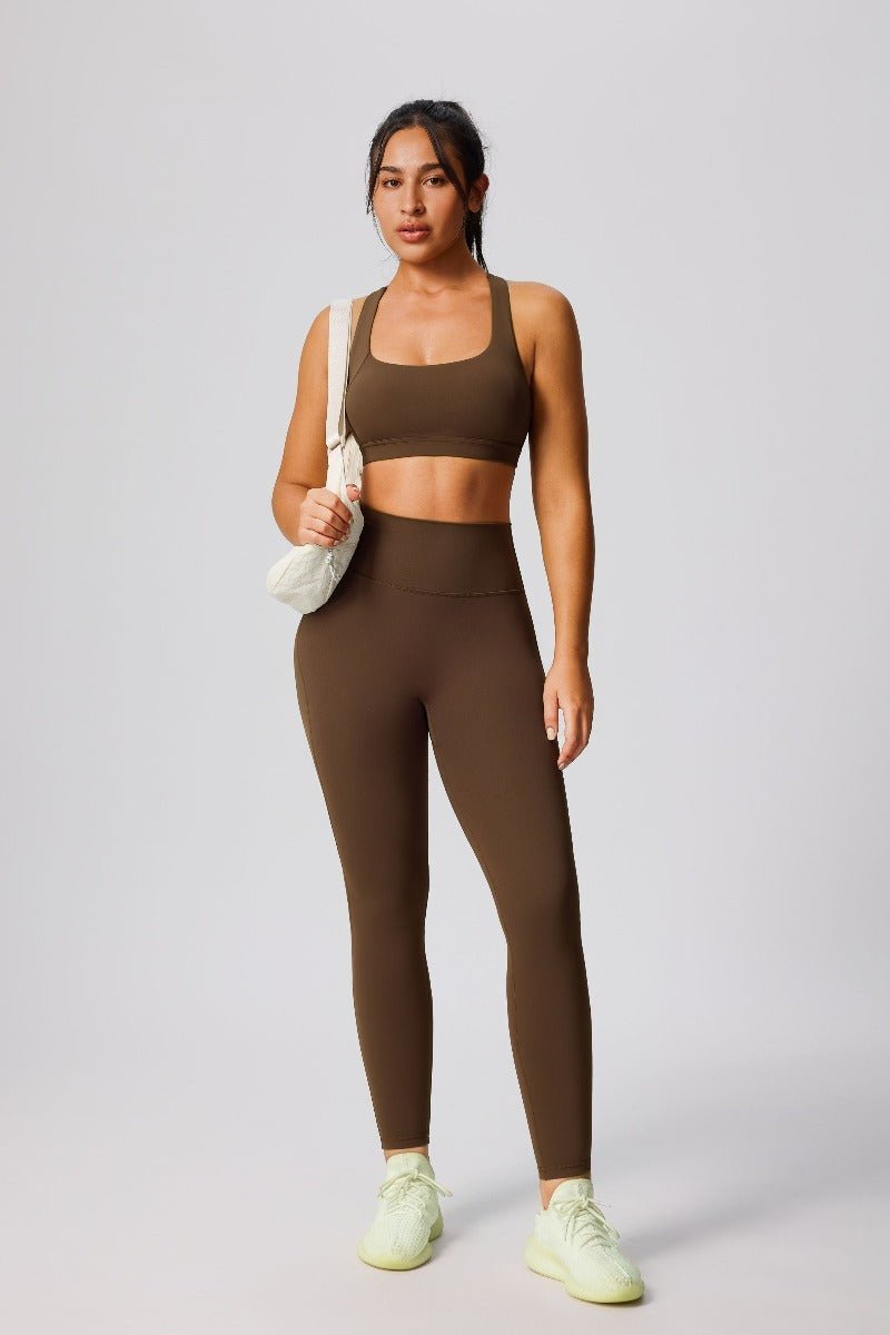 UPF 50+ Shockproof Yoga Sports Bra-zoom-1