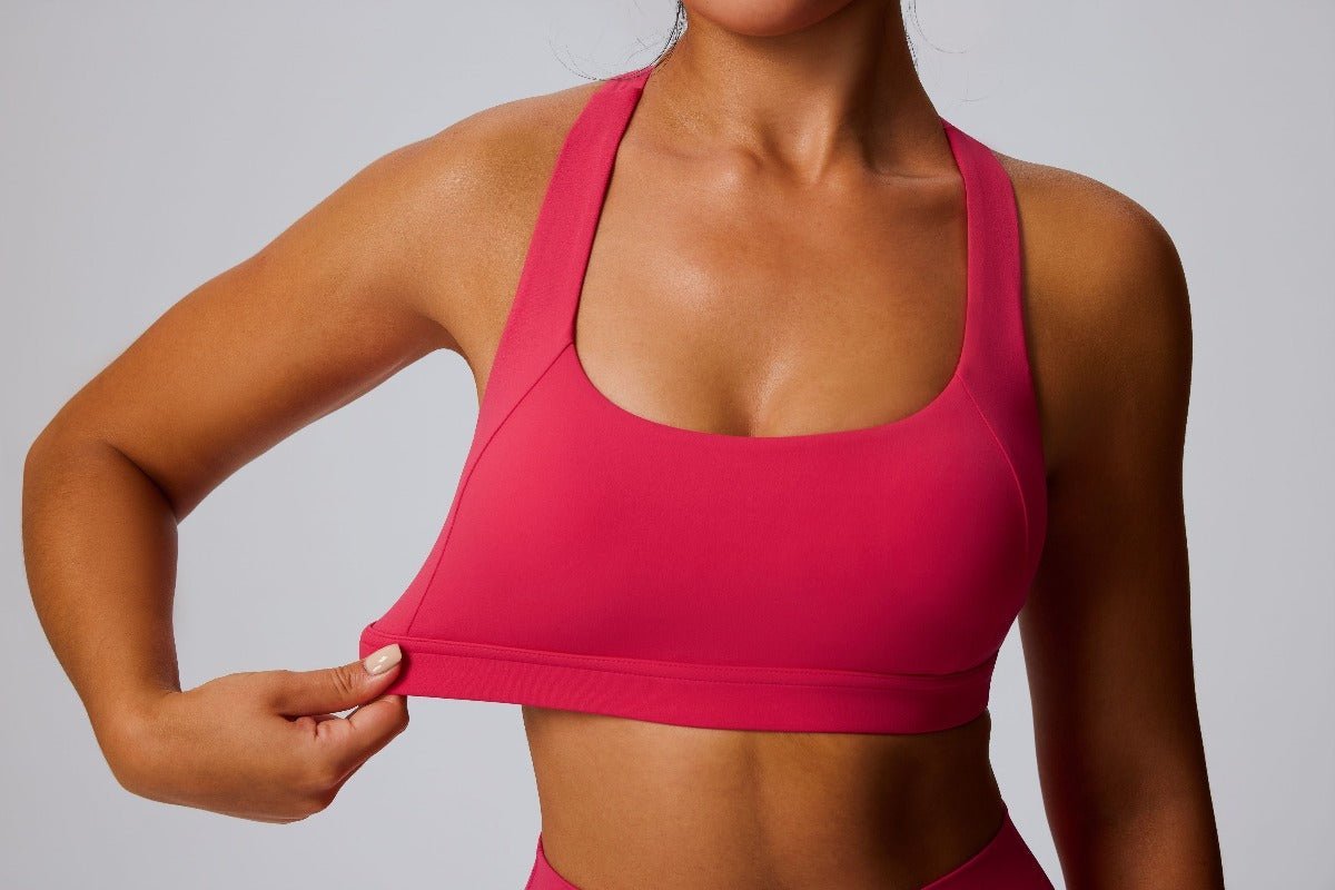 UPF 50+ Shockproof Yoga Sports Bra-zoom-10