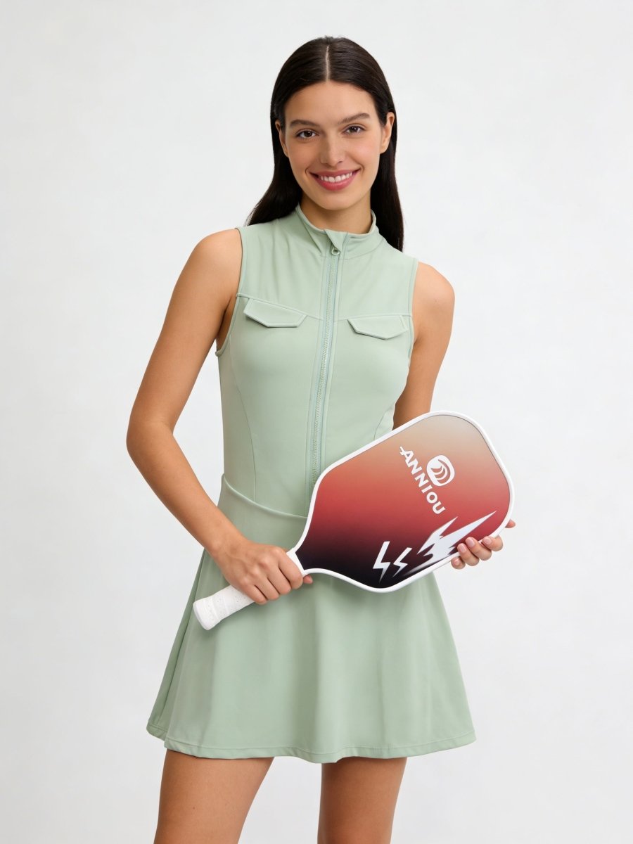 UPF 50+ Sleeveless Utility Pickleball Dress-zoom-1
