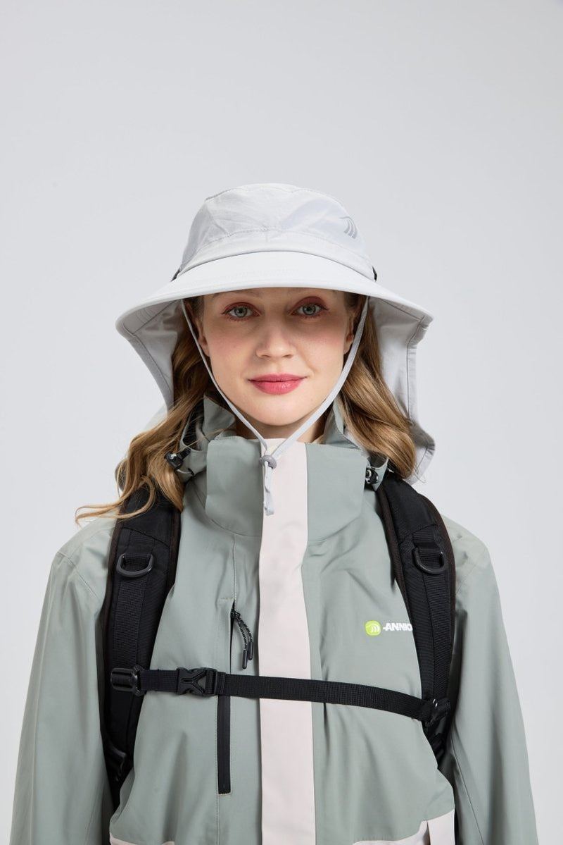 UPF 50+ Sun Hat with Face Protection-zoom-