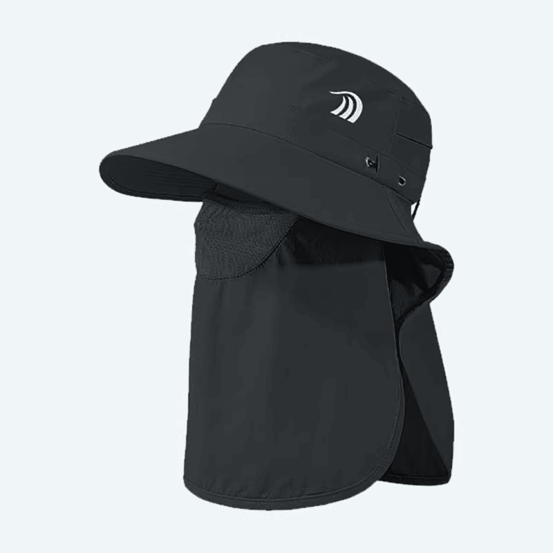 UPF 50+ Sun Hat with Face Protection-14